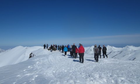 Kaldbakur í Eyjafirði: Skíða- eða gönguferð