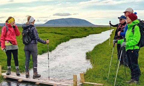 Mývatnssveit: Skútustaðir – Litlaströnd – Grænavatn – Skútustaðir