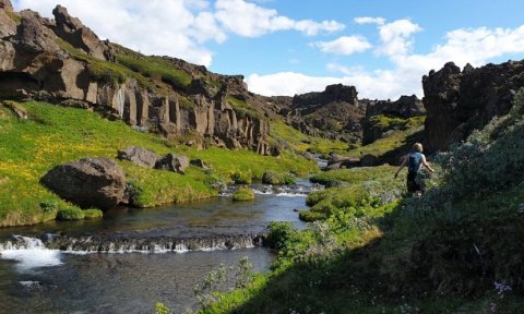 Fossaferð í Bárðardal