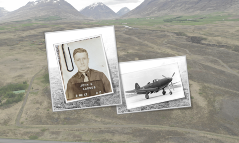 Gengið á slóðir setuliðsins á Melgerðismelum í Eyjafjarðarsveit