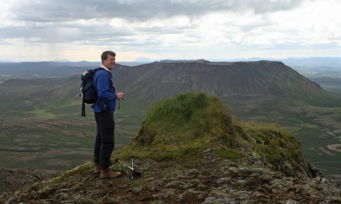 Hafrafell og Þverárhyrna í Öxarfirði