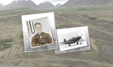 Gengið á slóðir setuliðsins á Melgerðismelum í Eyjafjarðarsveit