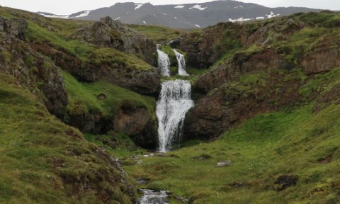 Upp með Hrappsstaðaá