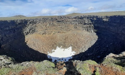 Þeistareykir. Fjallahjólaferð á rafhjóli