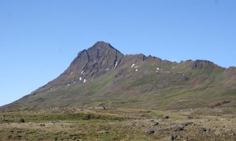 Þverbrekkuhnjúkur 1173 m.
