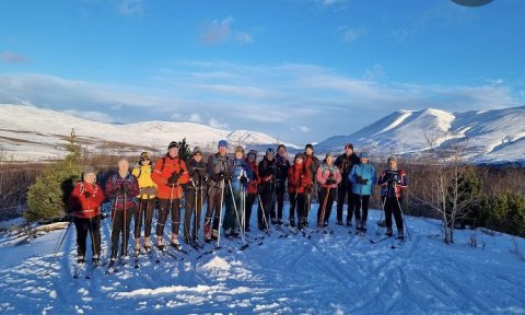 Vaglaskógur: Skíðaganga