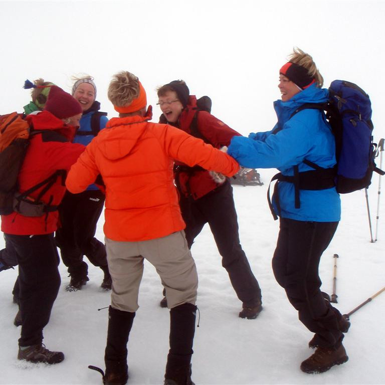 Dansað af enn meiri krafti - en ekki dugði það