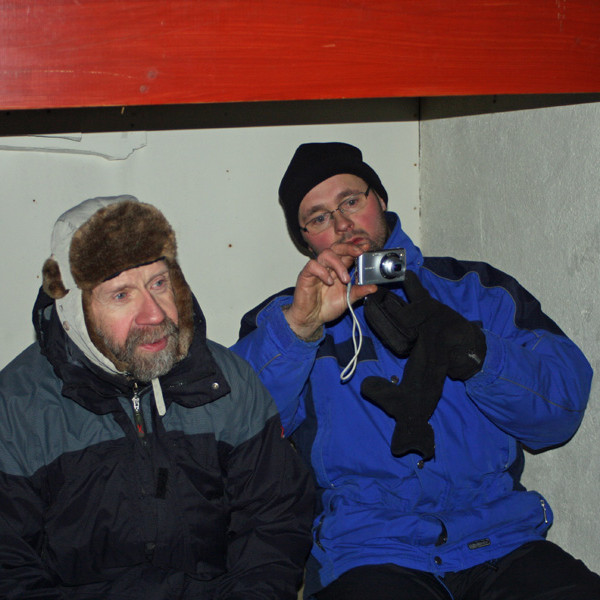 Stutt áning í Péturskirkju.