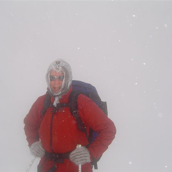 Helga Guðna á heimleið.