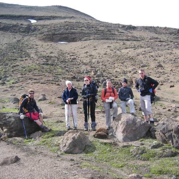 Komin niður á jafnsléttu. Ekki 