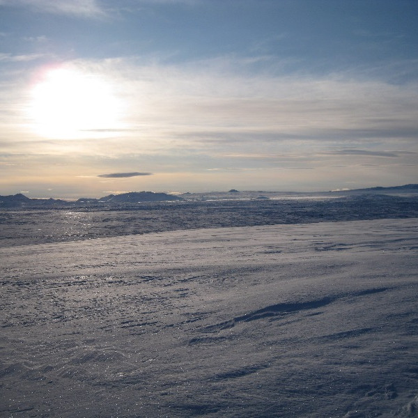 Á Ferjuás tekið til vesturs
