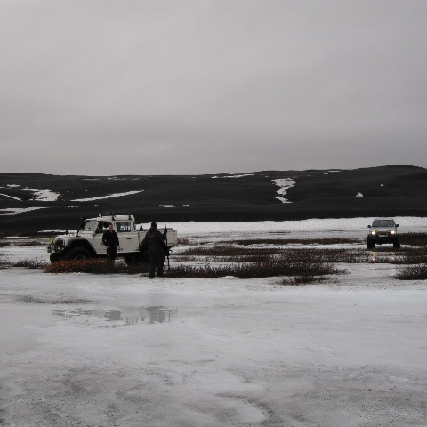 Tillhlaup tekið og látið vaða
