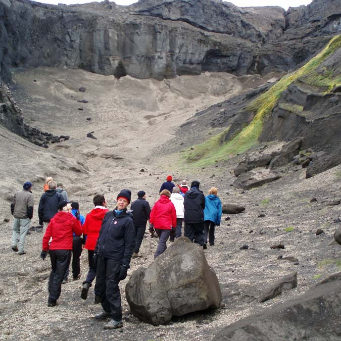 Í Nautagili austan í Dyngjufjöllum.