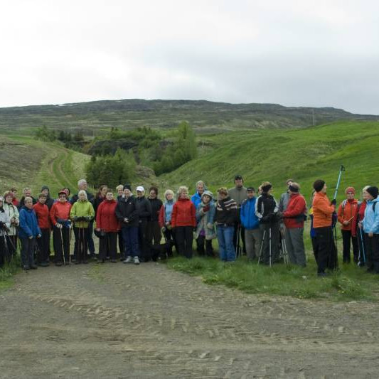 Alls fóru fjörtíu í þessa ferð