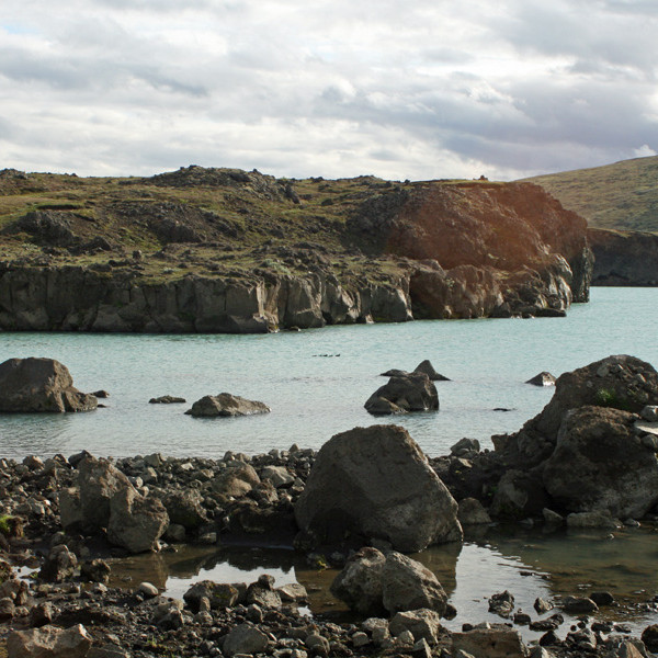 Norðurendi Skuldaþingseyjar og Skipapollur.