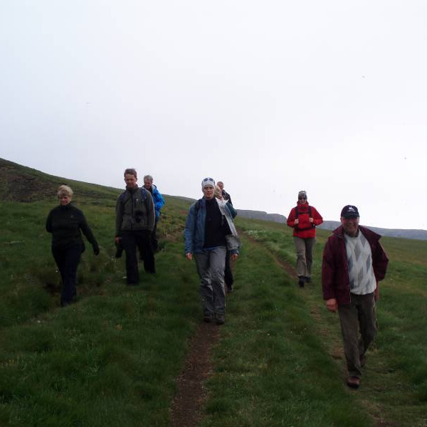 Gengið norður á Fót