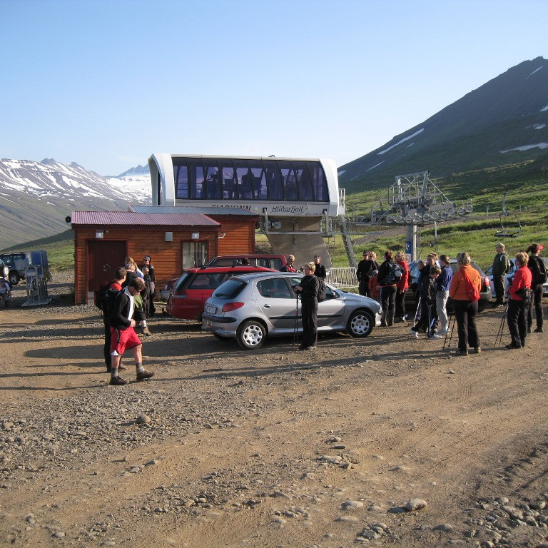 Lagt af stað frá Fjarkanum