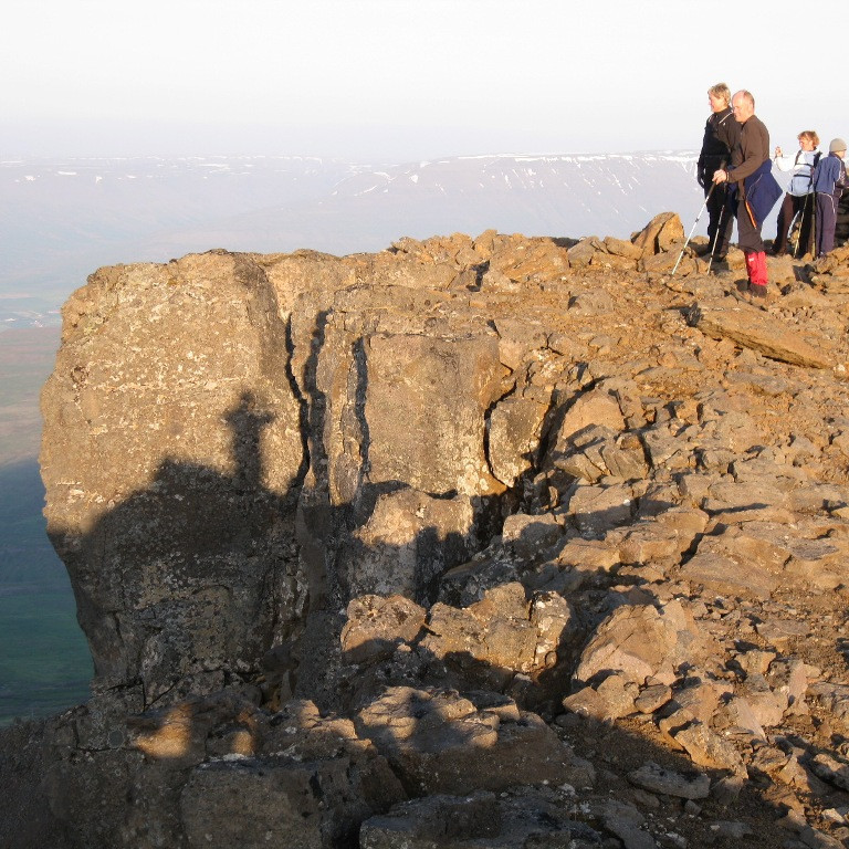 Nokkuð hátt þarna framaf