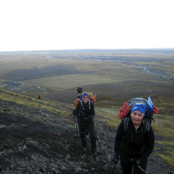 Horft til baka gengna leið.