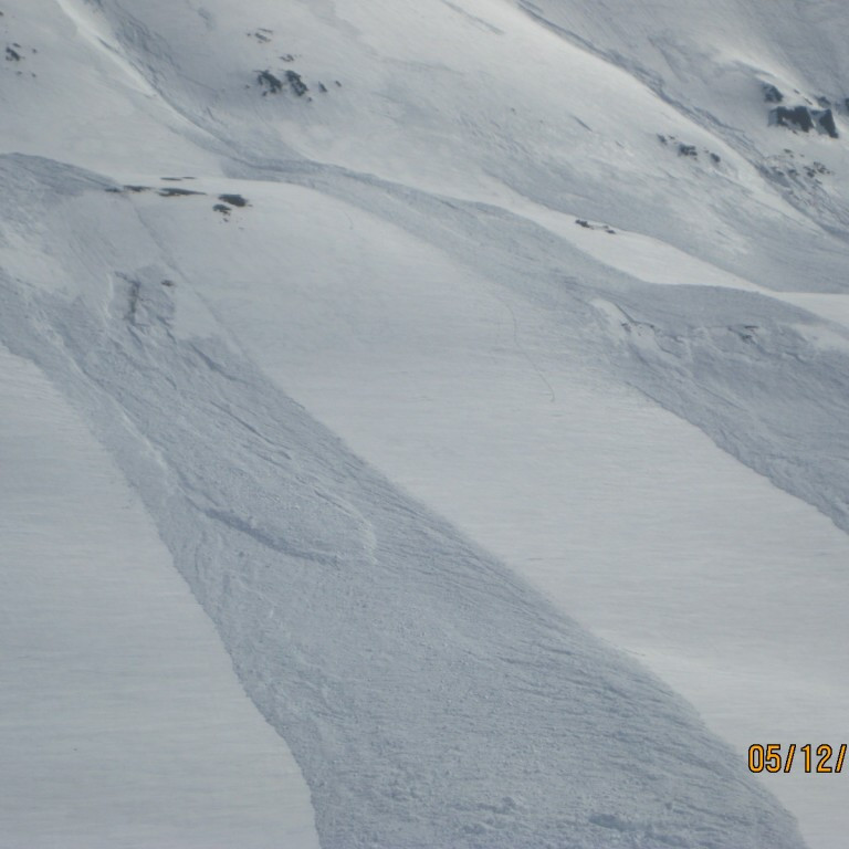 Snjóflóð úr Rimum.