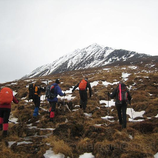 Það rigndi þó nokkuð á okkur í byrjun en stytti fljótt upp og varð úr bara ágætis ferðaveður þó vindur hafi verið.