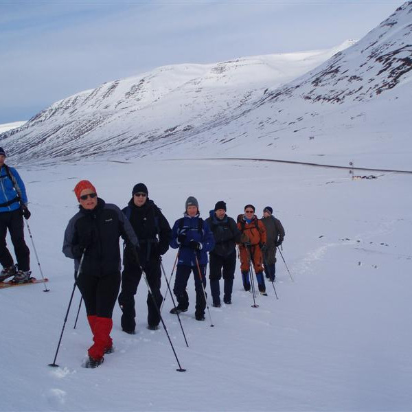 Öxnadalsheiði, Selfjall í baksýn.