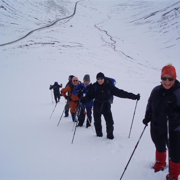 Séð niður að Bakkaseli.