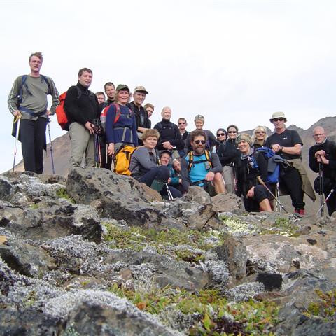 Hópurinn sem fór upp 26