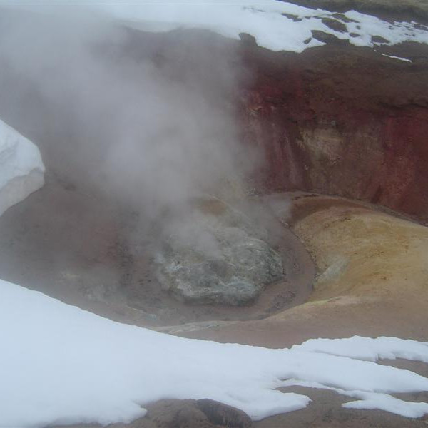 Erum að nálgast Þeistareyki.