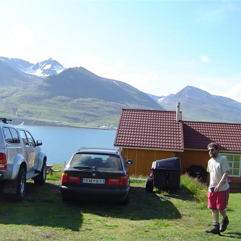 Kleifar, í baksýn Tindaöxl og Kerahnjúkur