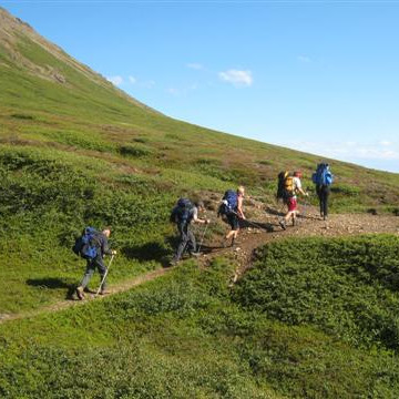 Þægileg gata lá út í Fossdal.