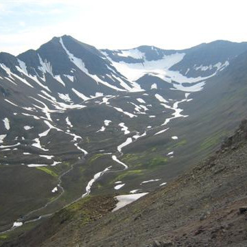 Horft fram Rauðskarðardal