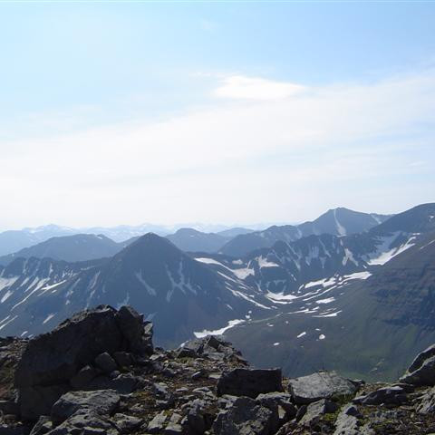 Útsýnið af Víkurbyrðu