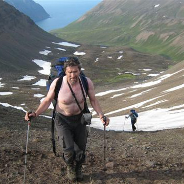 Á leið upp í Rauðskarð