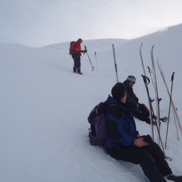 Loksins smá hlé í djúpu gili
