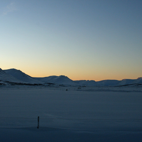 Dögun yfir Eyjafjarðardal.