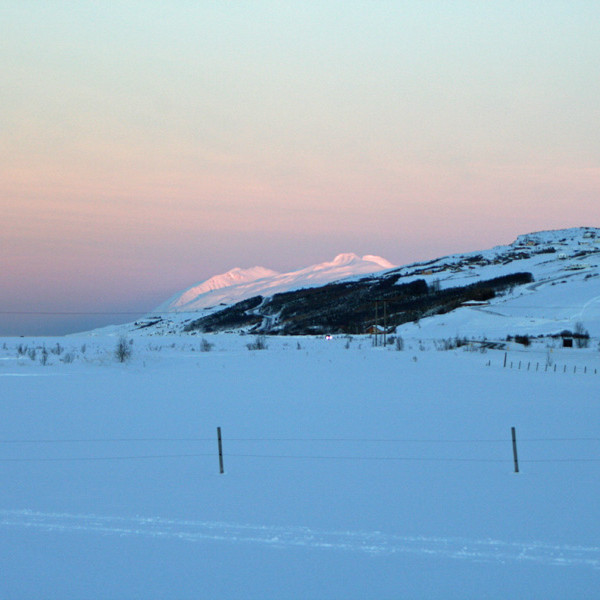Horft norður til Kaldbaks og Vaðlareits.