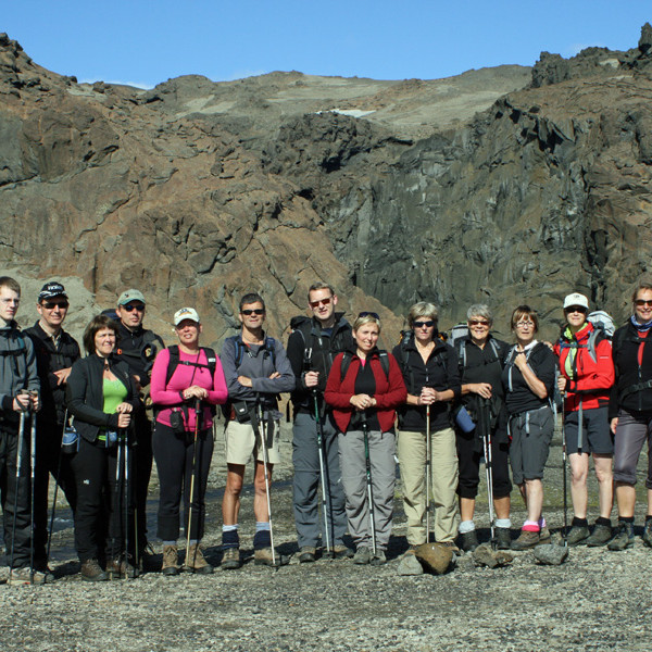 Lagt af stað frá Dreka vestur í Öskju.