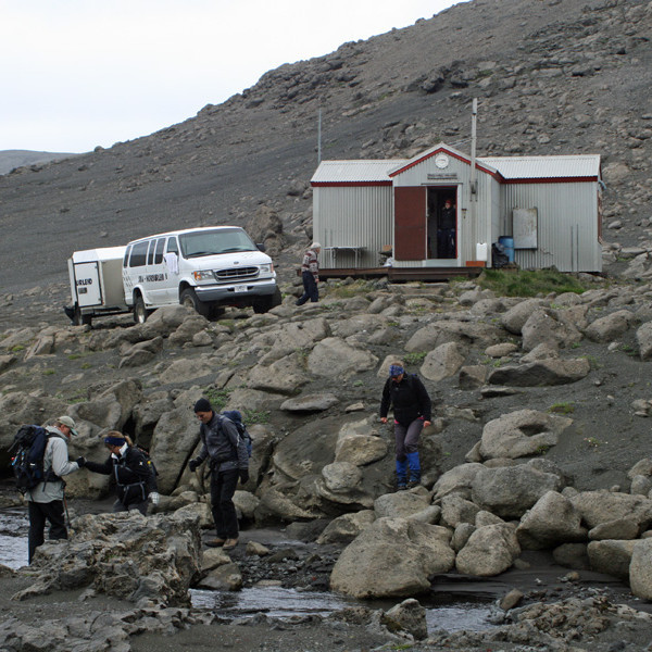 Haldið frá Dyngjufelli norður á bóginn.