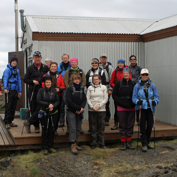 Lagt upp frá Botna að morgni.