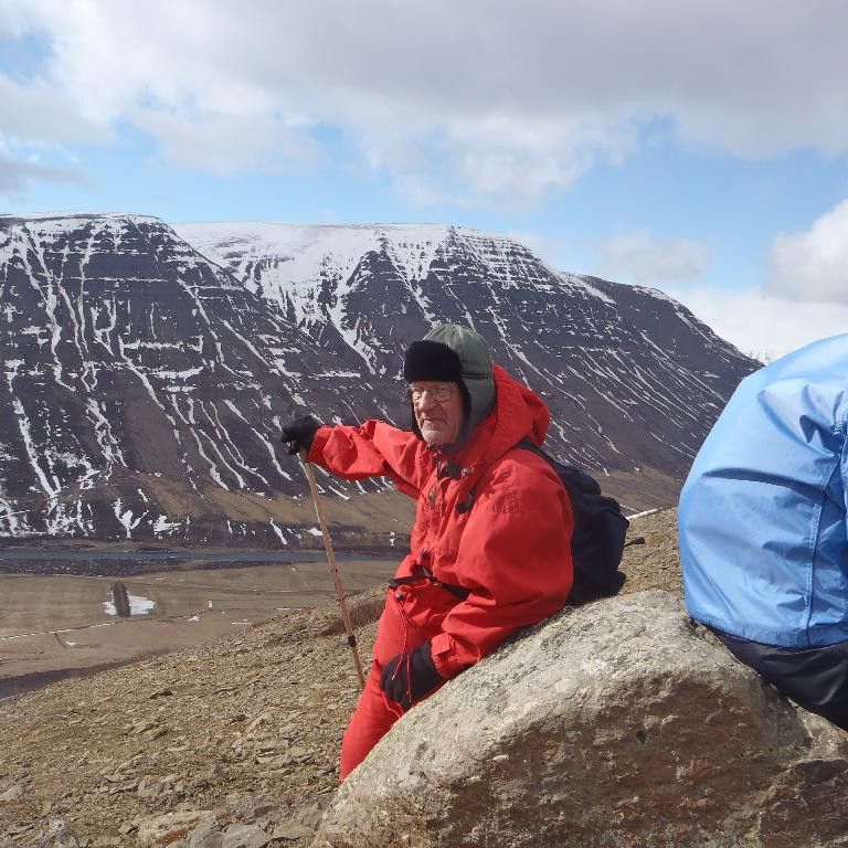 Stórihnjúkur og Laufáshnjúkur í baksýn.