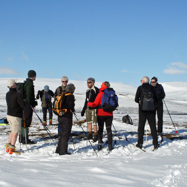 Stutt áning á Fljótsheiði.