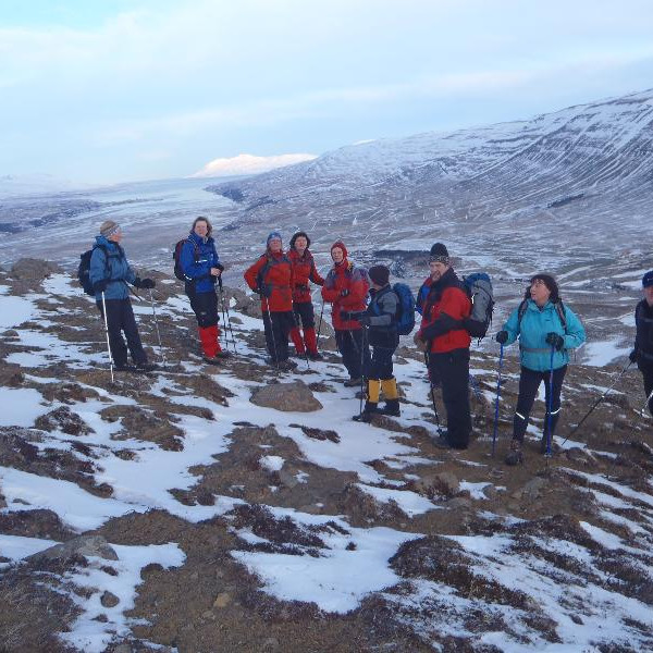 Séð út Eyjafjörð