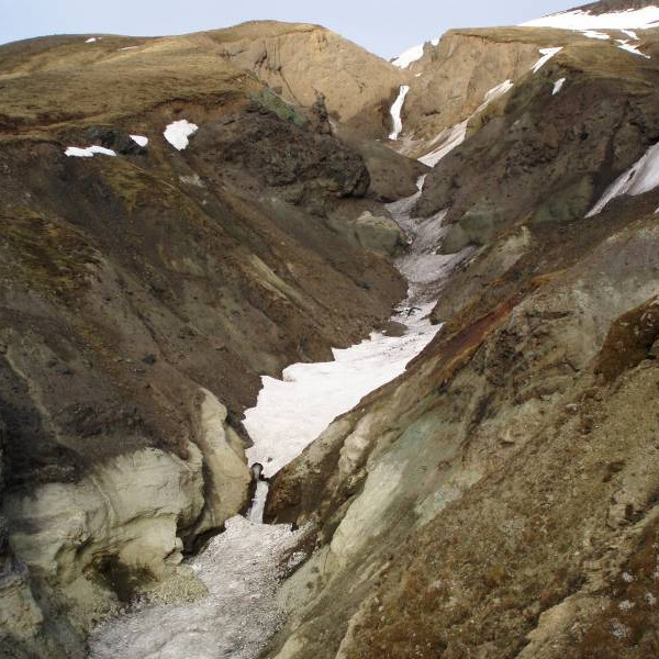 Efsti hluti Stóralækjargils.