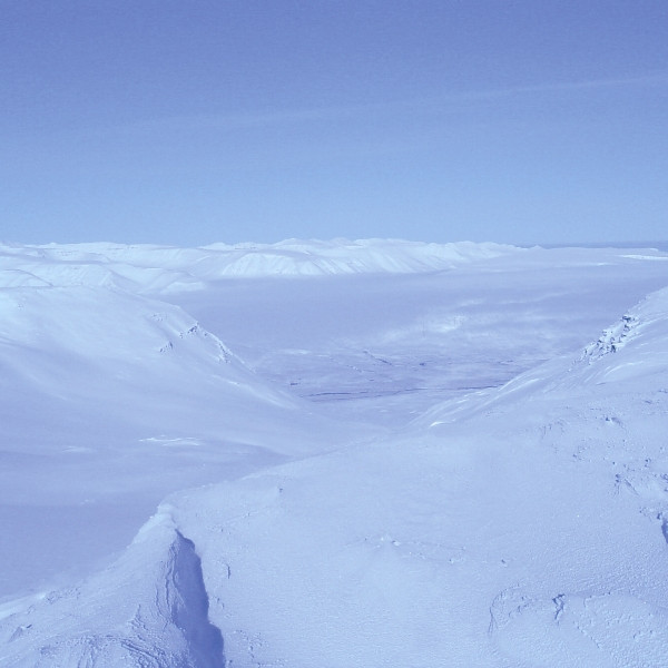 Séð norður á Tröllaskaga