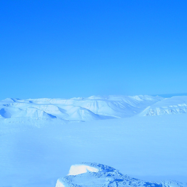 Útsýnið til norðus af Strýtu. Sjá næstu mynd