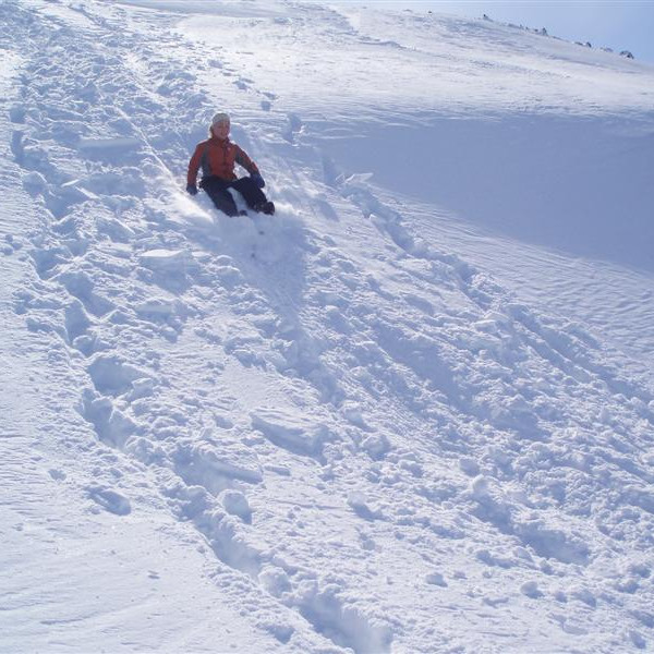 Karen tekur sig vel út í Snægilinu.
