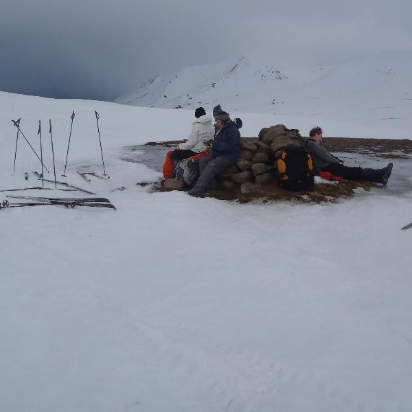 Kaffistopp á Leirdalsheiði