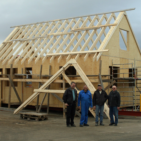 Verkalok þ. 23. apríl: Frá v: Grímur Laxdal, Hilmar Antonsson, Sigurgeir Sigurðsson, Magnús Guðmundsson.