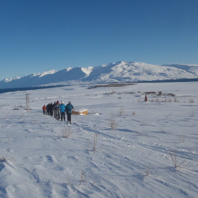 Lagt var af stð frá Stærra-Ársgógi